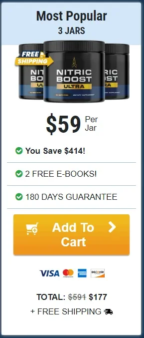 nitric boost ultra three bottles pack